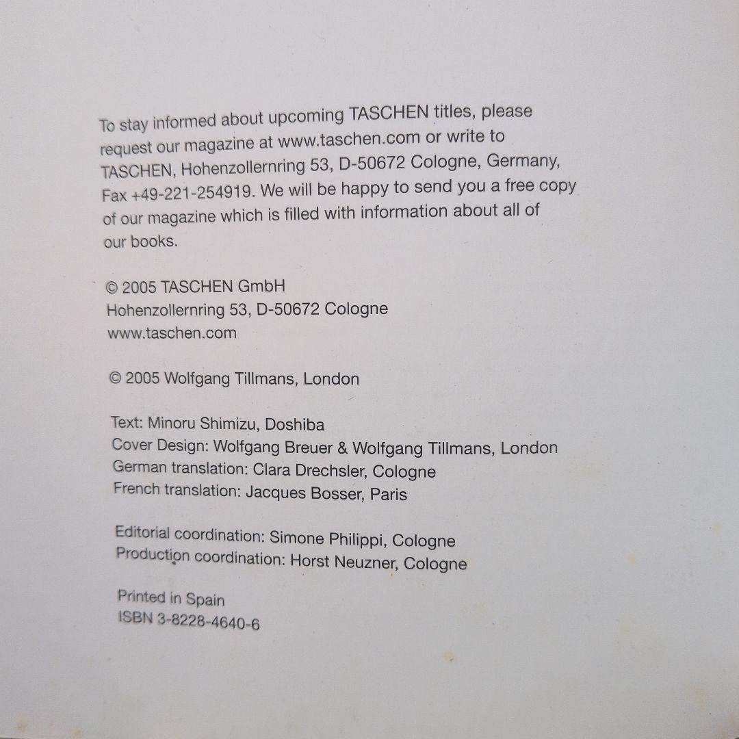 Wolfgang Tillmans 2冊