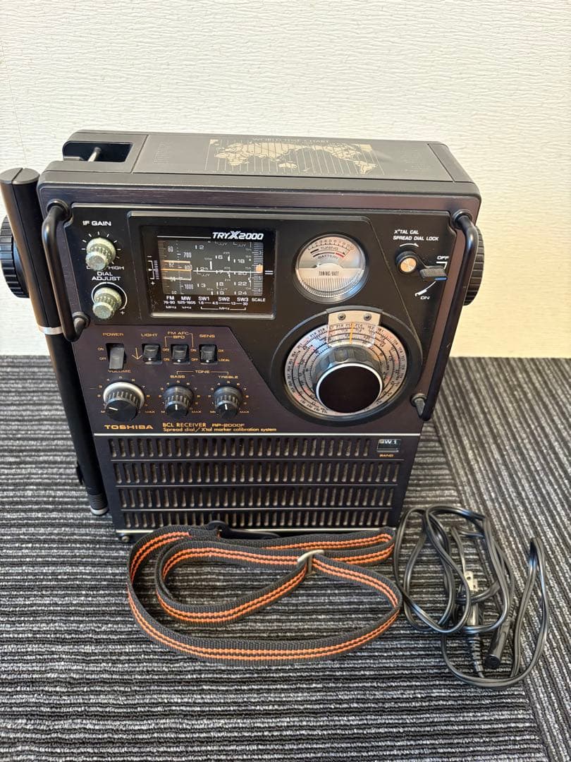 TOSHIBA TRYX-2000アナログラジオ