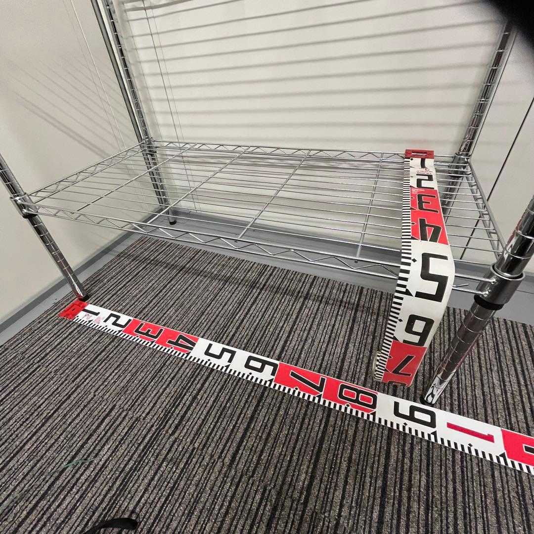 送料込み★中古★メタルラック 5段 クローム仕上げ★高さ1800幅900