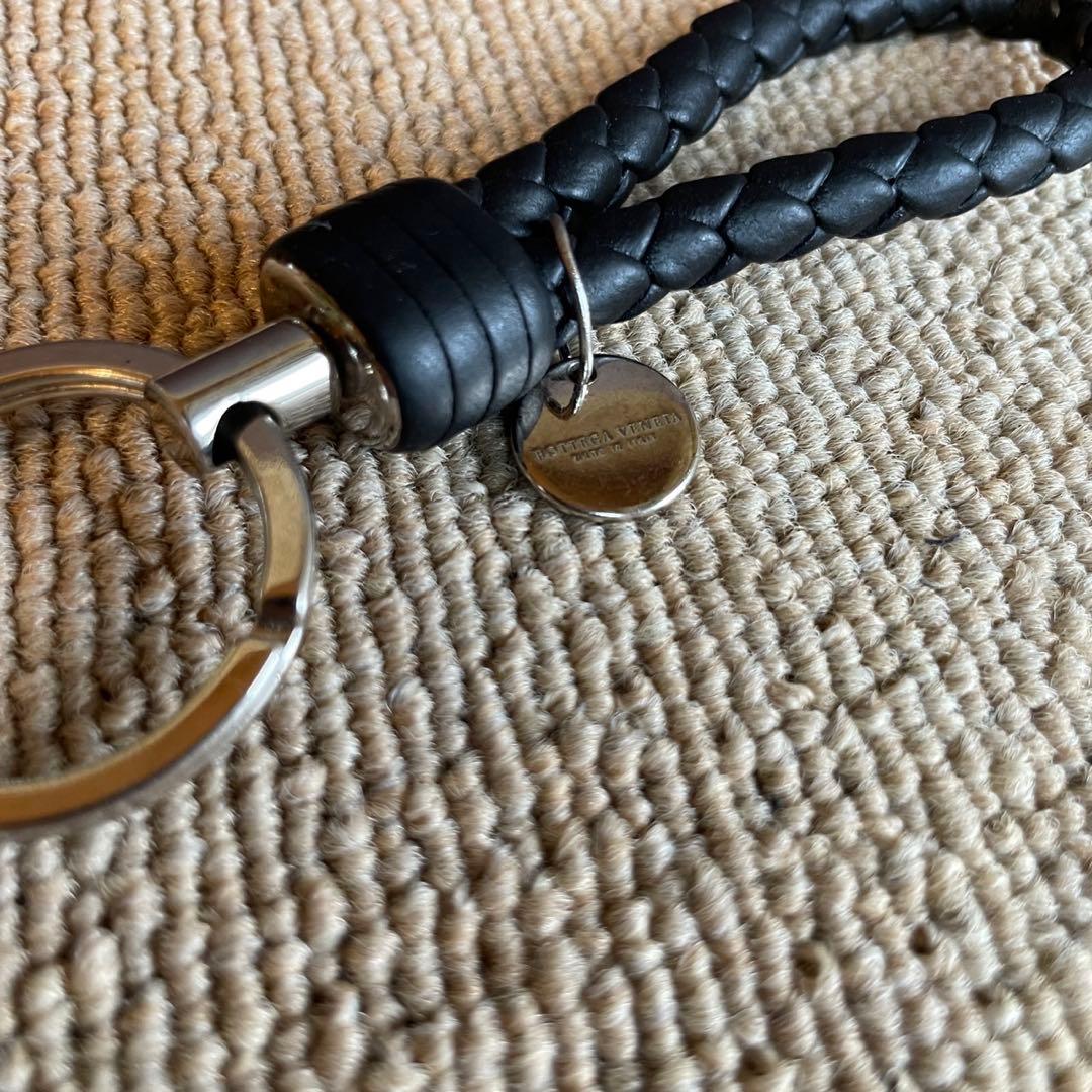 正規品⭐️極美品⭐️BOTTEGA VENETA 男女 ボッテガ　キーリング　黒