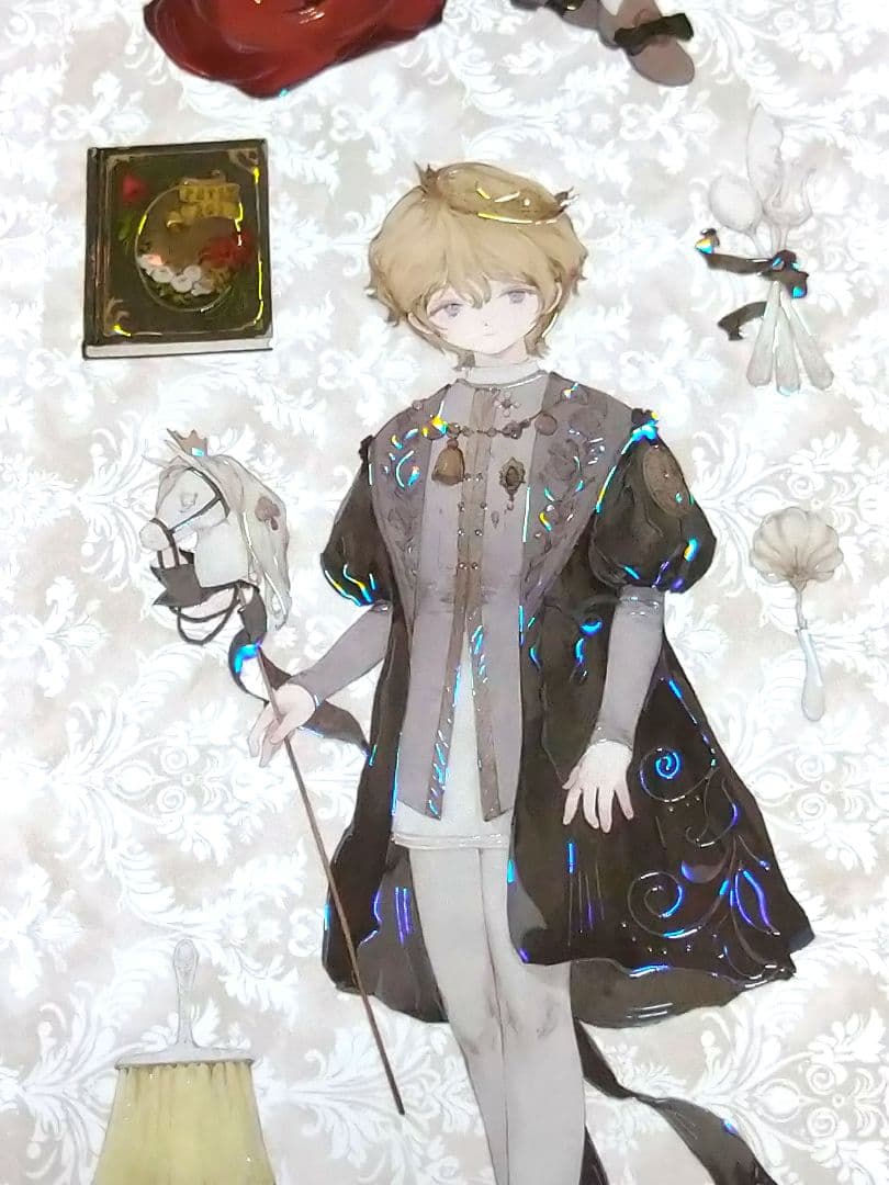 ✩再販✩J1116＃王权顾(贝壳光)wines切り売り海外人物マステ男の子