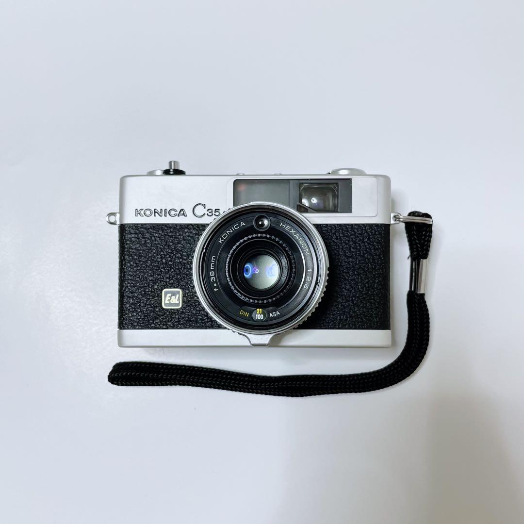 フィルムカメラ　KONICA C35 E&L