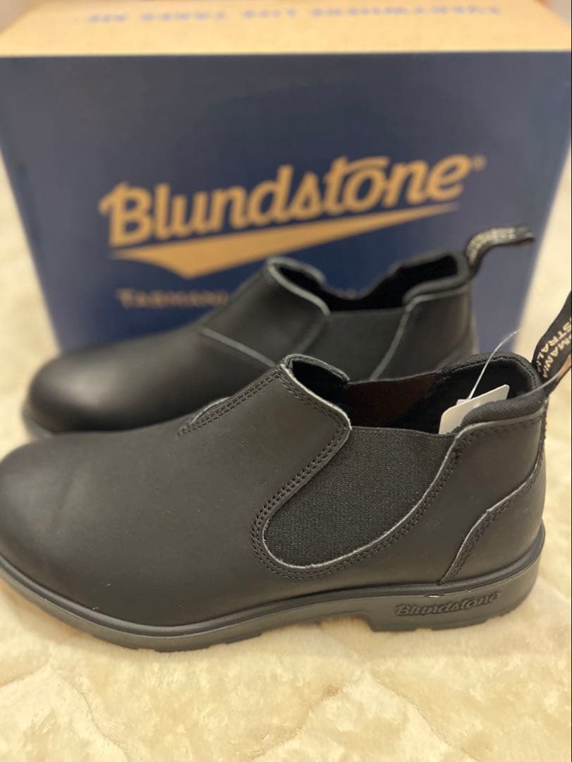 ブランドストーン　ローカット 本革防水 ブラック UK8 新品 箱あり