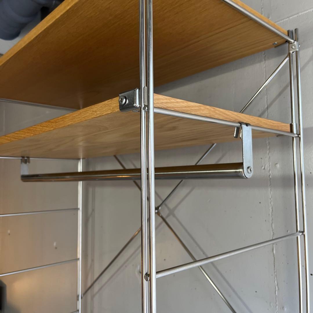 notes★無印 ステンレスユニットシェルフ・オーク材・ワードローブセット