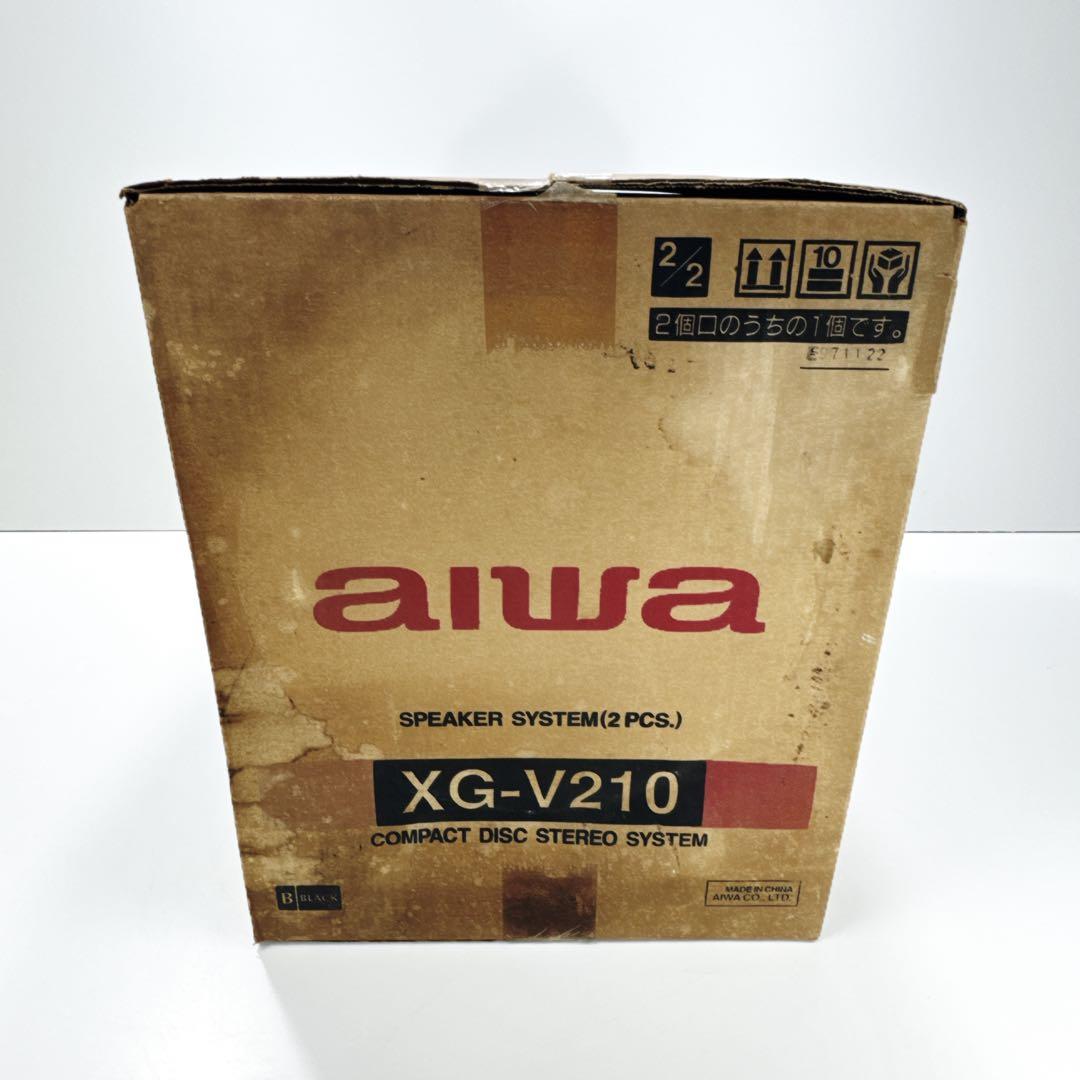 〚未使用品〛〚希少〛✦aiwa コンポ スピーカーセットXG-V210 ✦