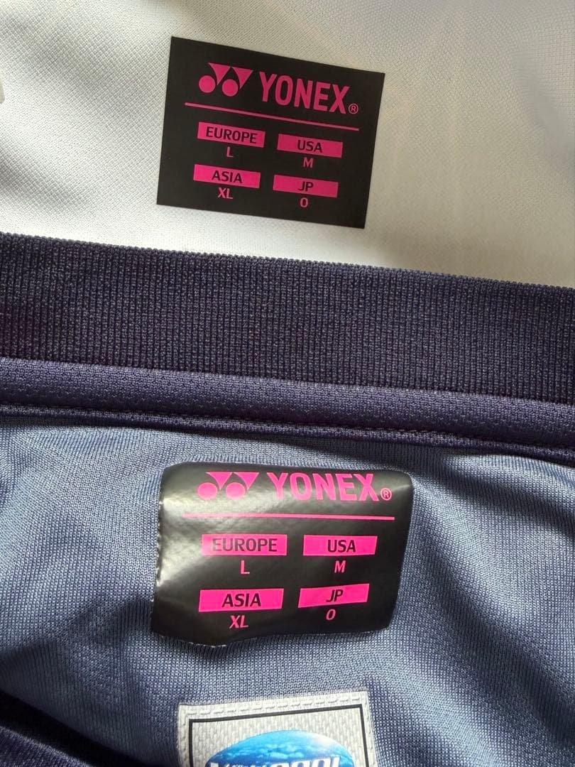 YONEX ジオメトリックパターン ウェア　　セットアップ上下