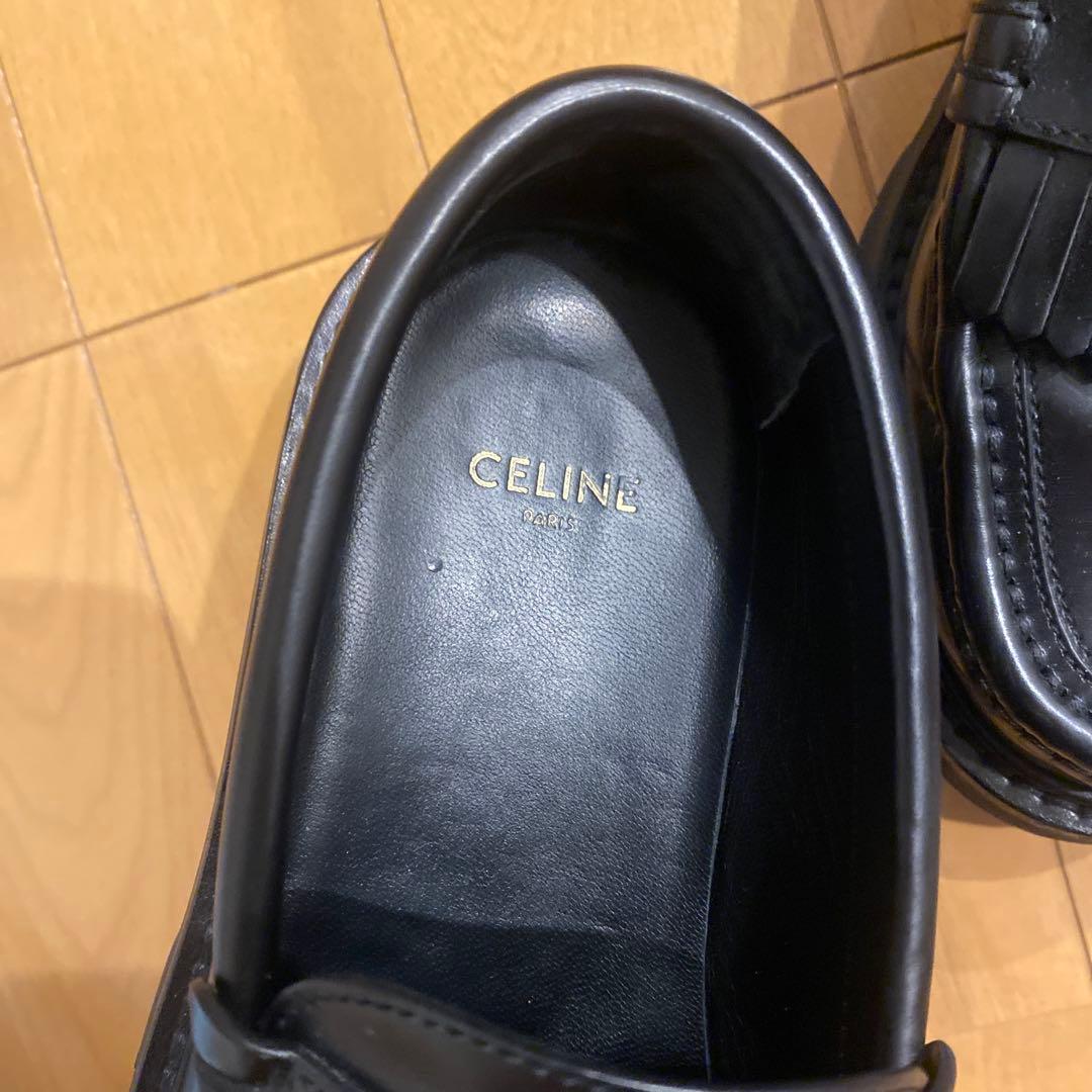 セリーヌ　美品　タッセル付き　ローファー
