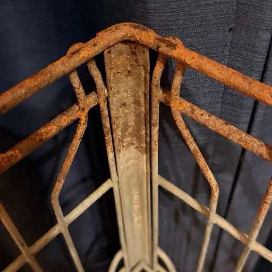 ヴィンテージ　ワイヤーバスケット