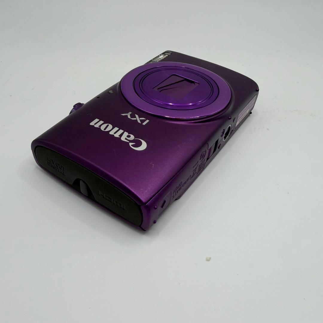 美品 Canon IXY 630 デジタルカメラ パープル 動作品