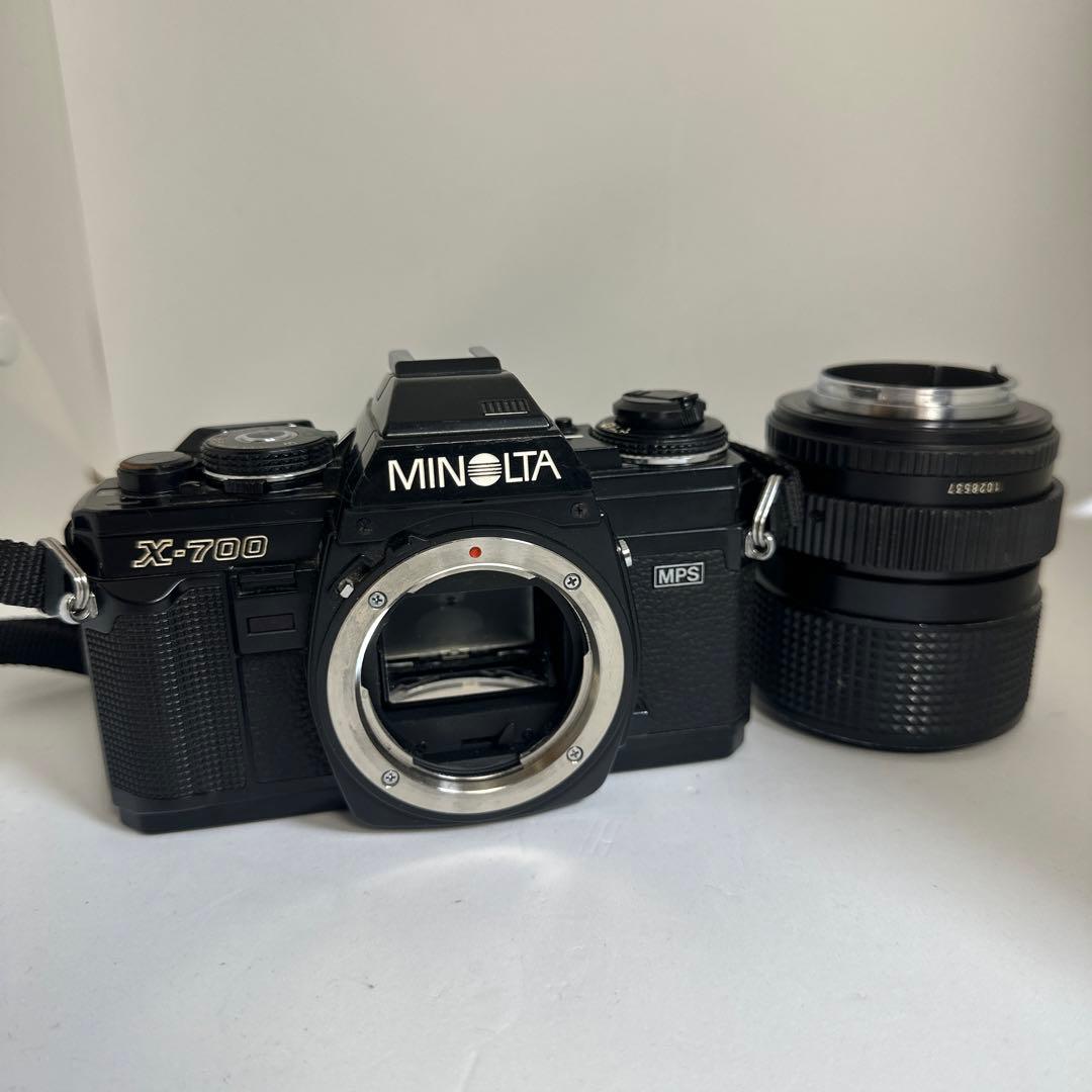 Minolta X-700 MD35-70mm f3.5 電池付き　露出計作動