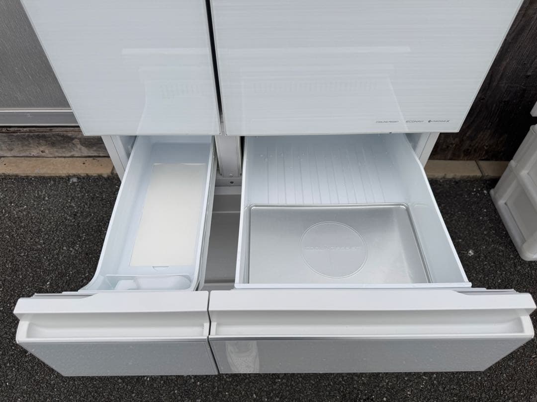 パナソニック 600L 6ドア フレンチドア冷蔵庫 2020年製 F606HPX