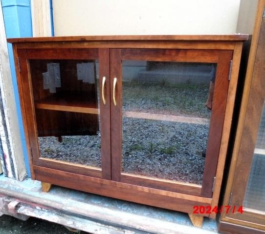 ◇◇ RETRO ビンテージ 硝子キャビネット B ◇◇