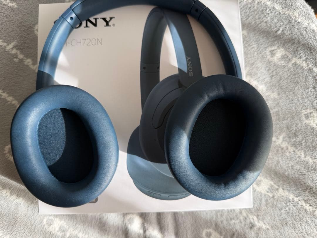SONY WH-CH729N LC ノイズキャンセリング　ヘッドホン　ブルー