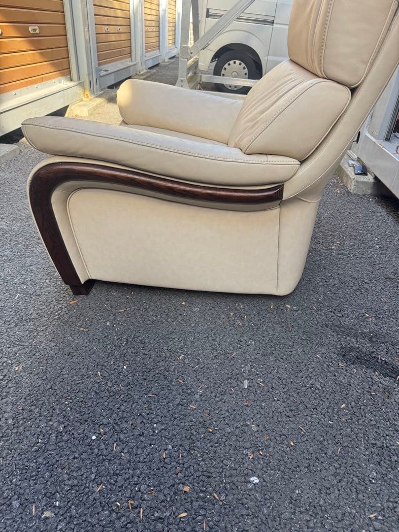 Karimoku カリモク　チターノ　chitano レザー　1人掛けソファ