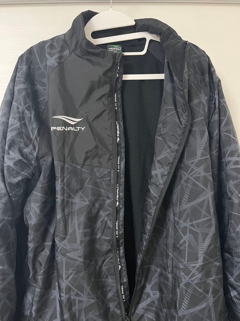 PENALTY ナイロンジャケット 上下セット ブラック ウォーマージャケット