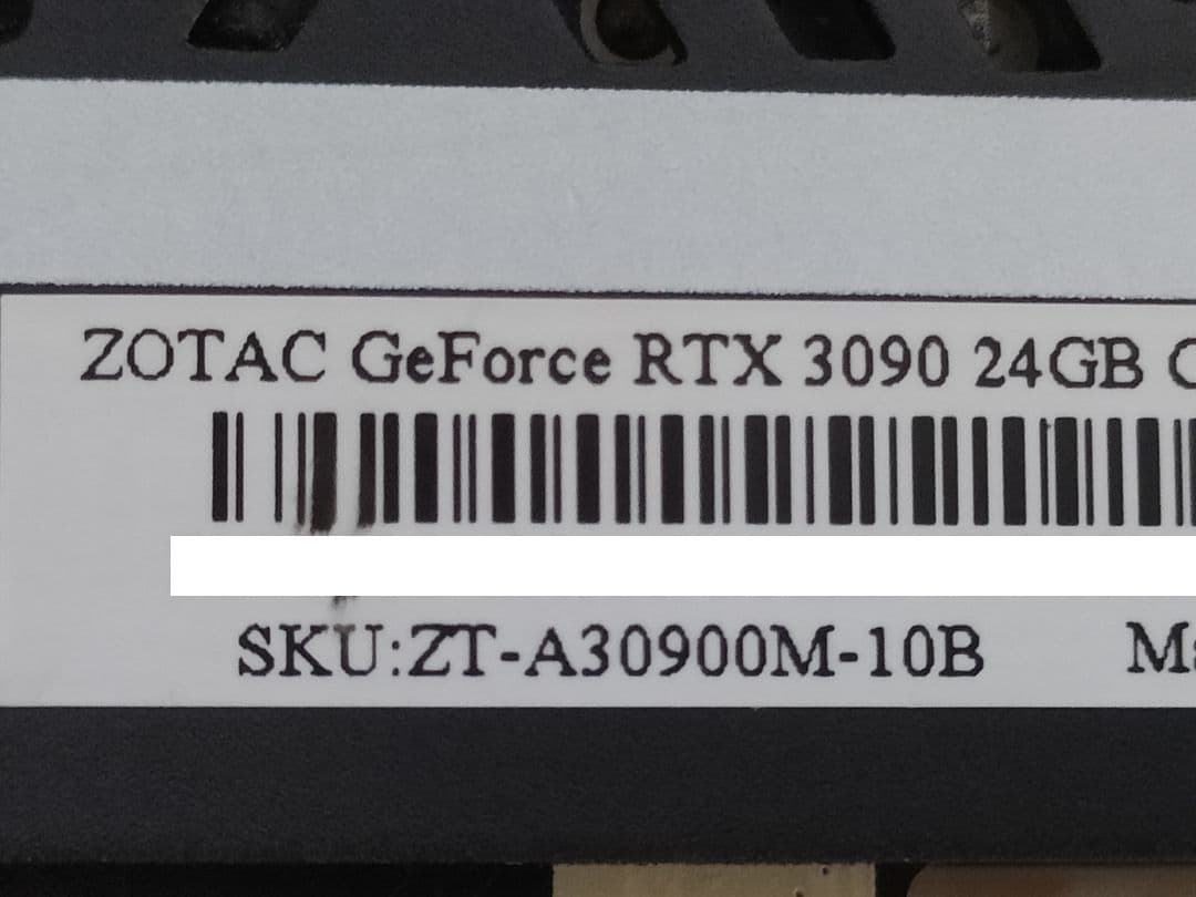 も*や様 ZOTAC GeForce RTX3090 24GB
