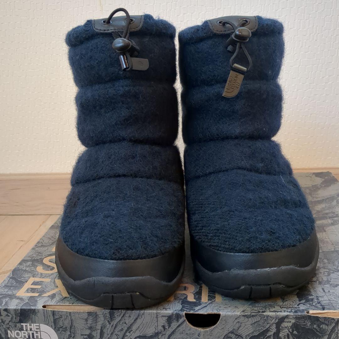 ノースフェイス Nuptse Bootie WP Wool Luxe II　箱付
