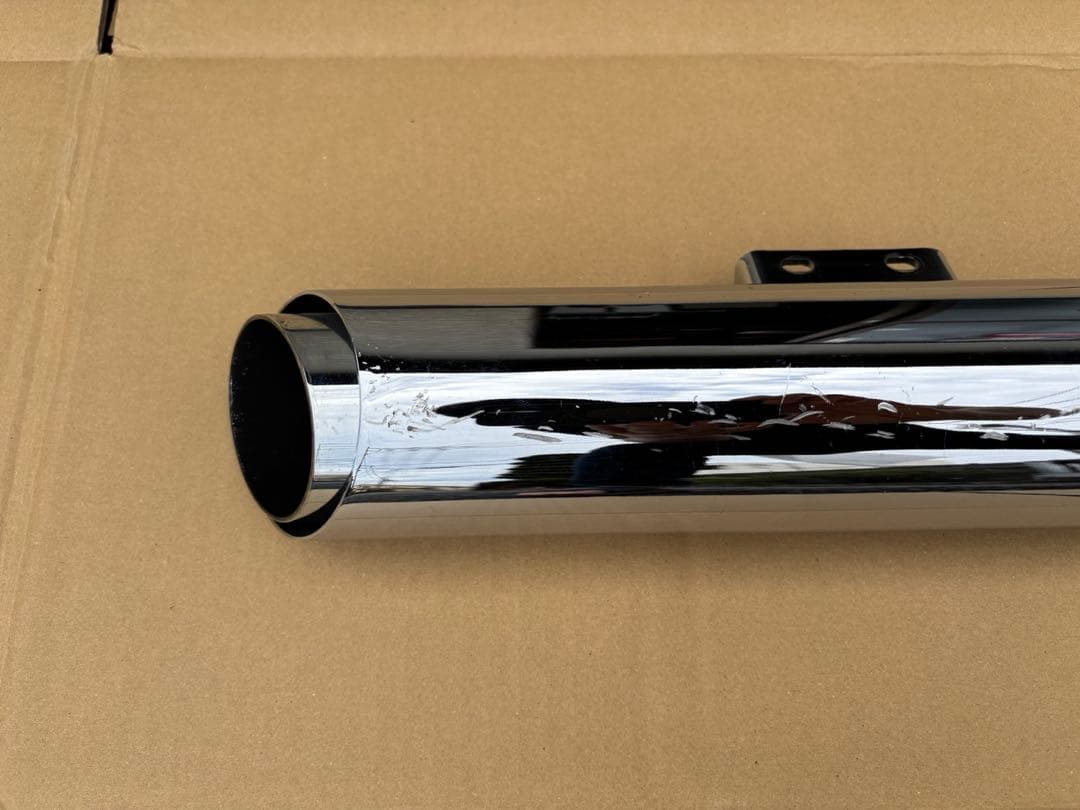 VANCE & HINES ツインスラッシュ 3インチ スリップオンマフラー