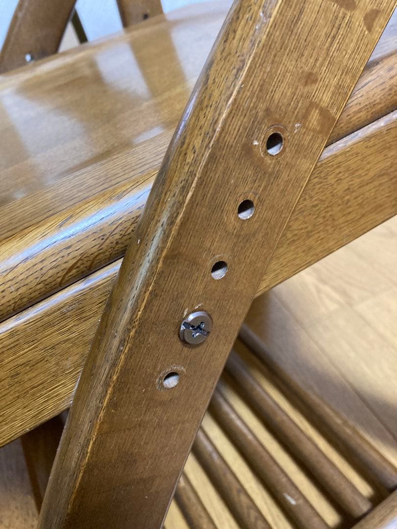 【練馬区　杉並区　引取り4000円引】浜本工芸　学習椅子　学習チェア　高さ調整可