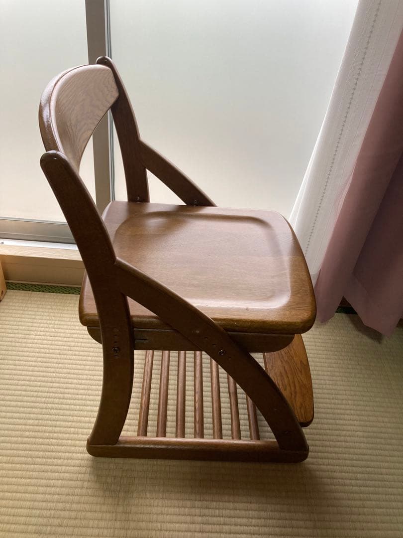 【練馬区　杉並区　引取り4000円引】浜本工芸　学習椅子　学習チェア　高さ調整可