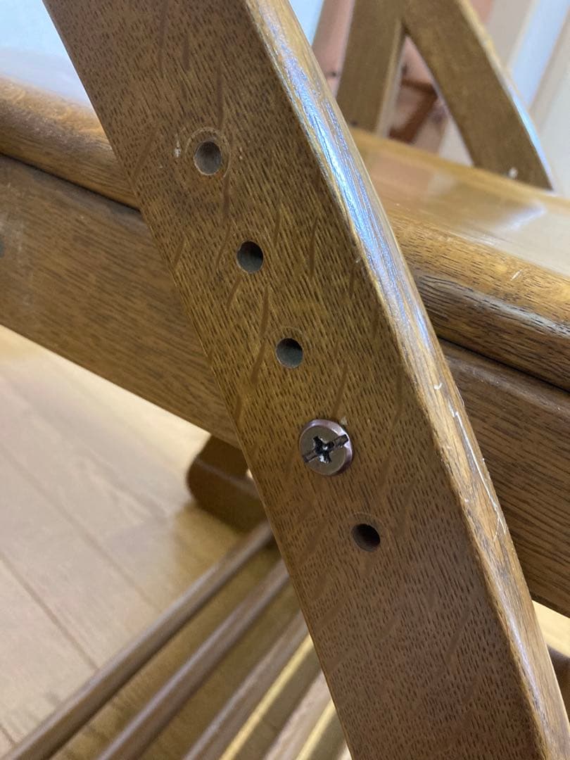 【練馬区　杉並区　引取り4000円引】浜本工芸　学習椅子　学習チェア　高さ調整可