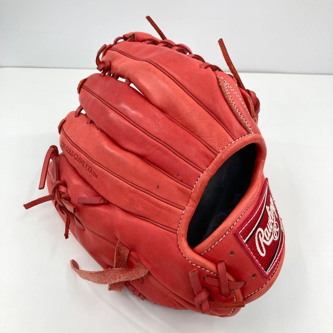 Rawlings ローリングス 軟式 野球用 オールラウンド グローブ 赤