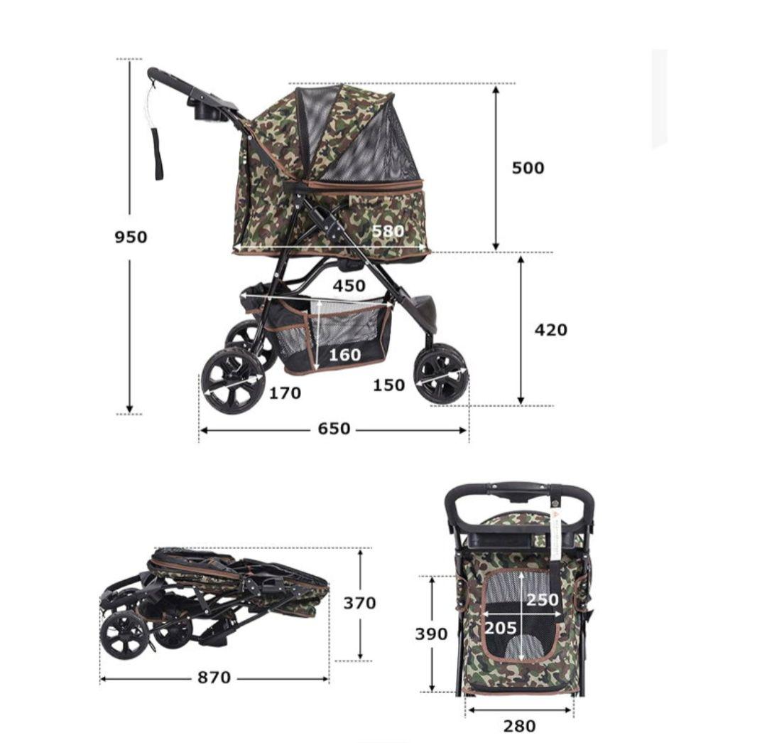 ペットカート blue-rose