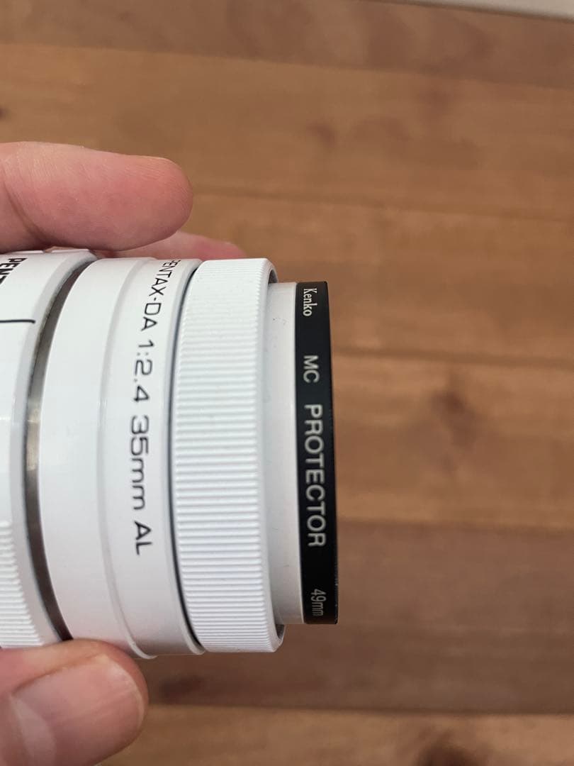 【カビゴン】PENTAX-DA 35mmF2.4AL ペンタックス　白