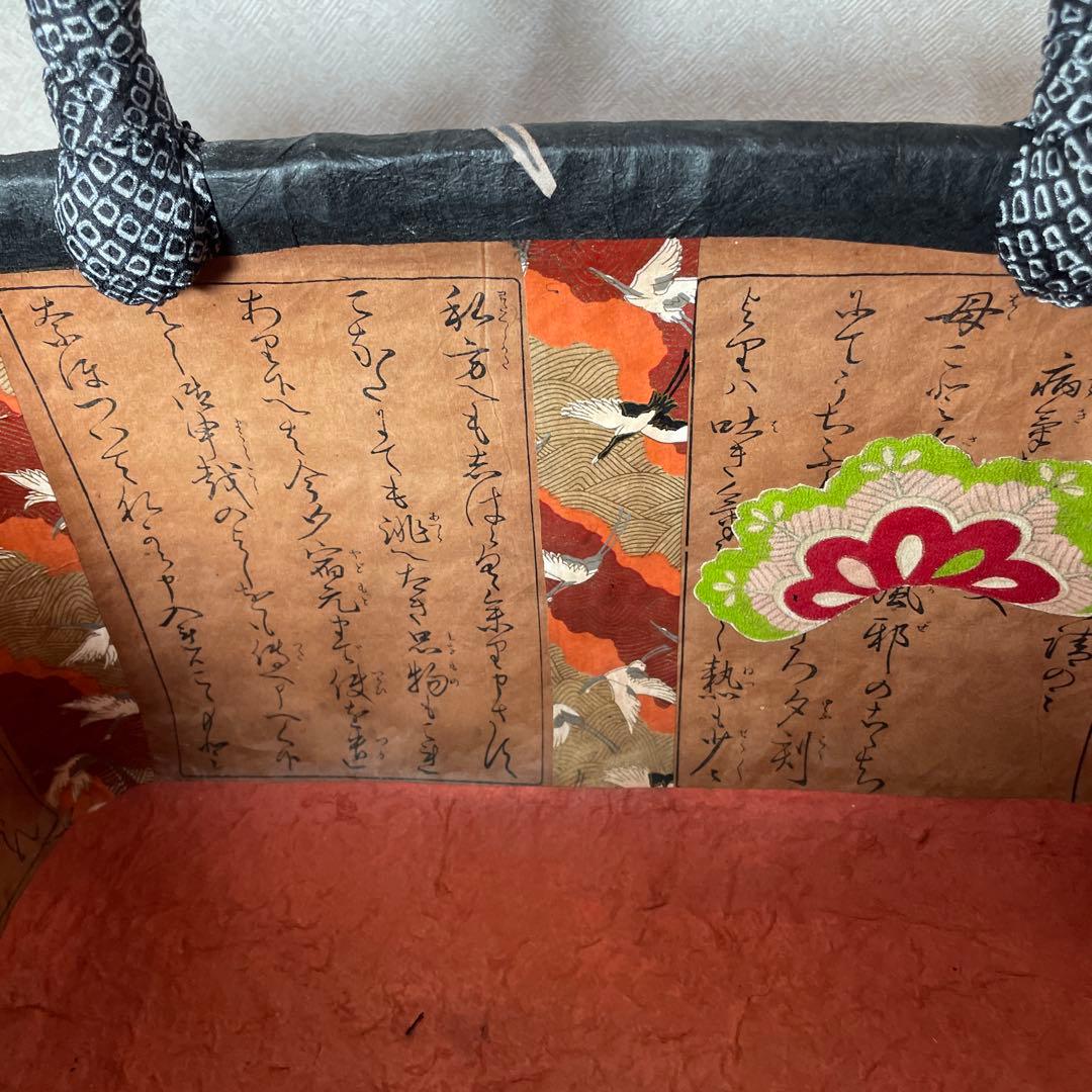 一閑張りバッグ⑨龍