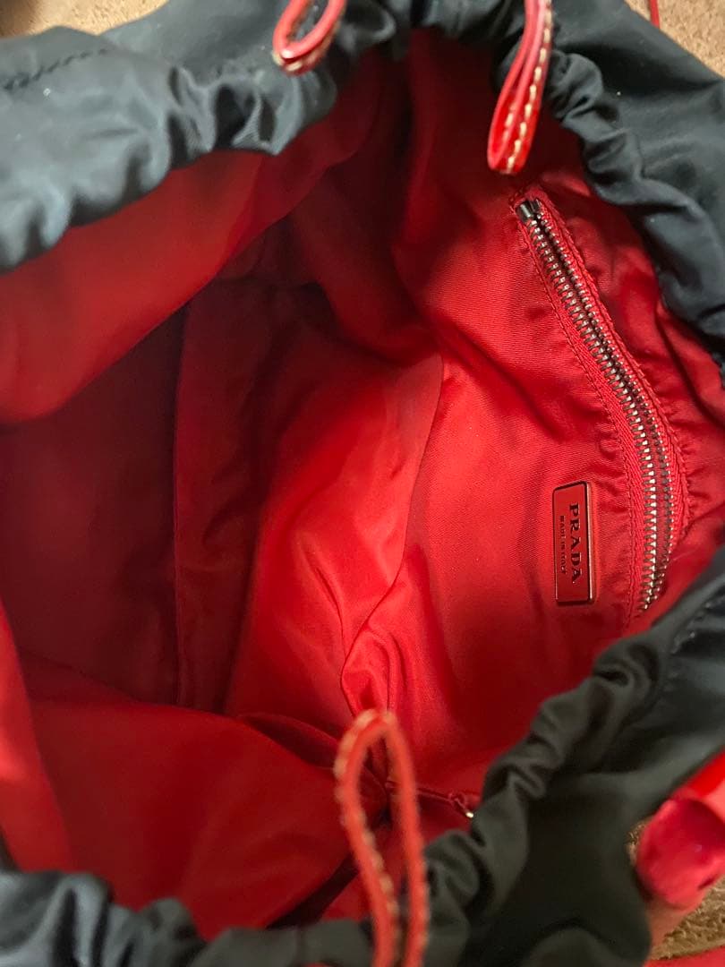 PRADA レディース ハンドバッグ 三角ロゴ