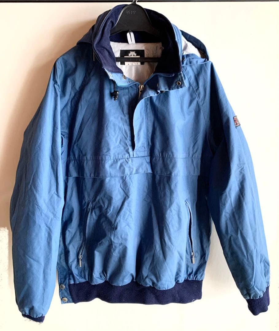 昭和レトロ DESCENTEデサント スキーウェア スノボ ジャケットデニム②