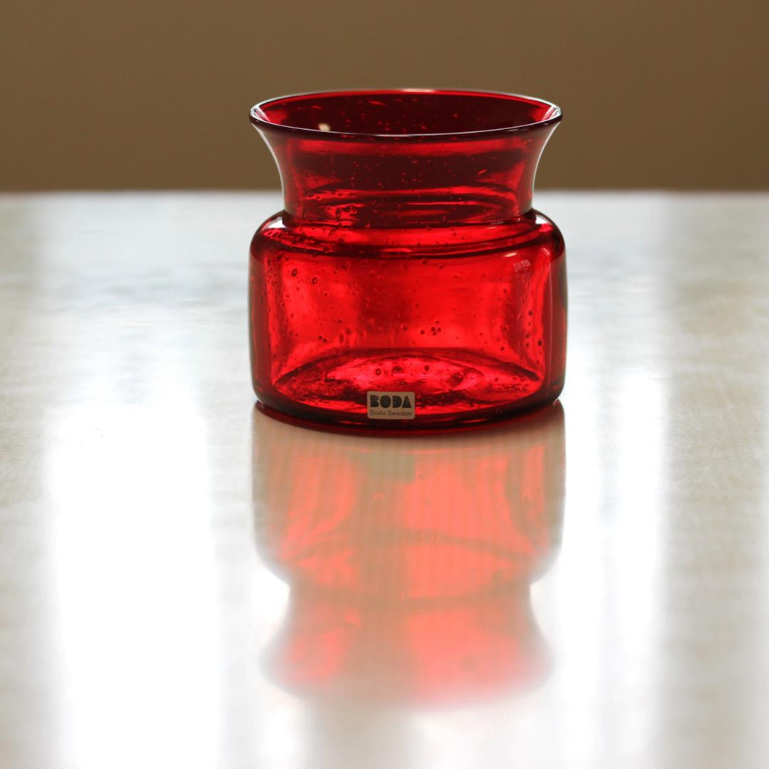 【貴重・記念品】Erik Hoglund エリックホグラン　花瓶/花器　ガラス