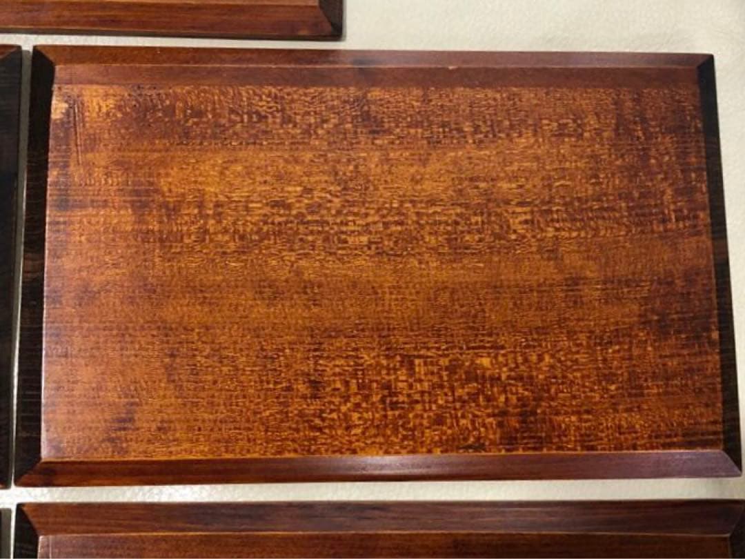 輪島塗　へぎ板　膳　5枚