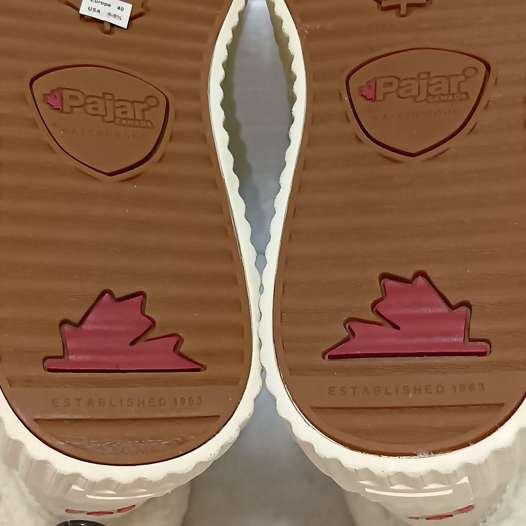 ​極暖♡【Pajar】パジャール リアルムートン スノーブーツ 防水 24.5