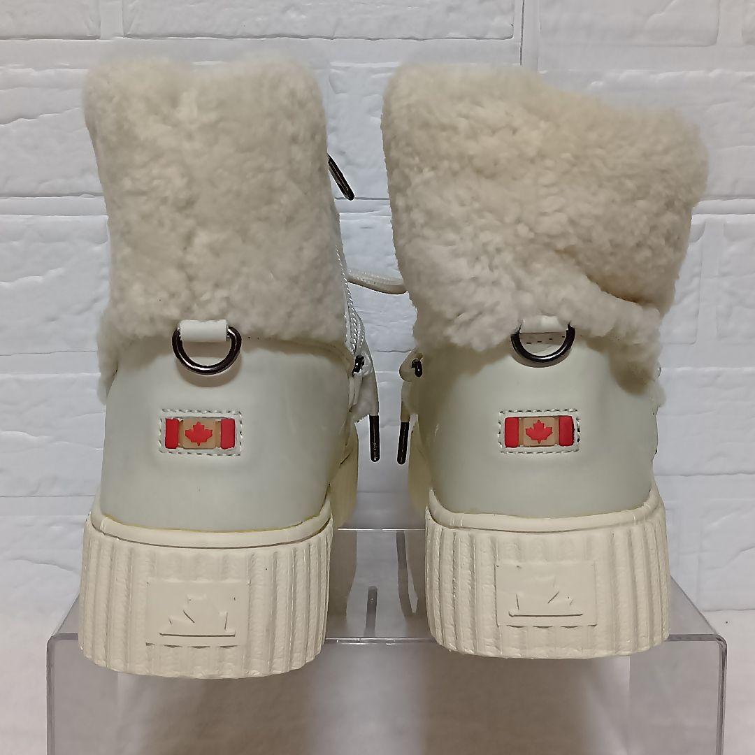 ​極暖♡【Pajar】パジャール リアルムートン スノーブーツ 防水 24.5