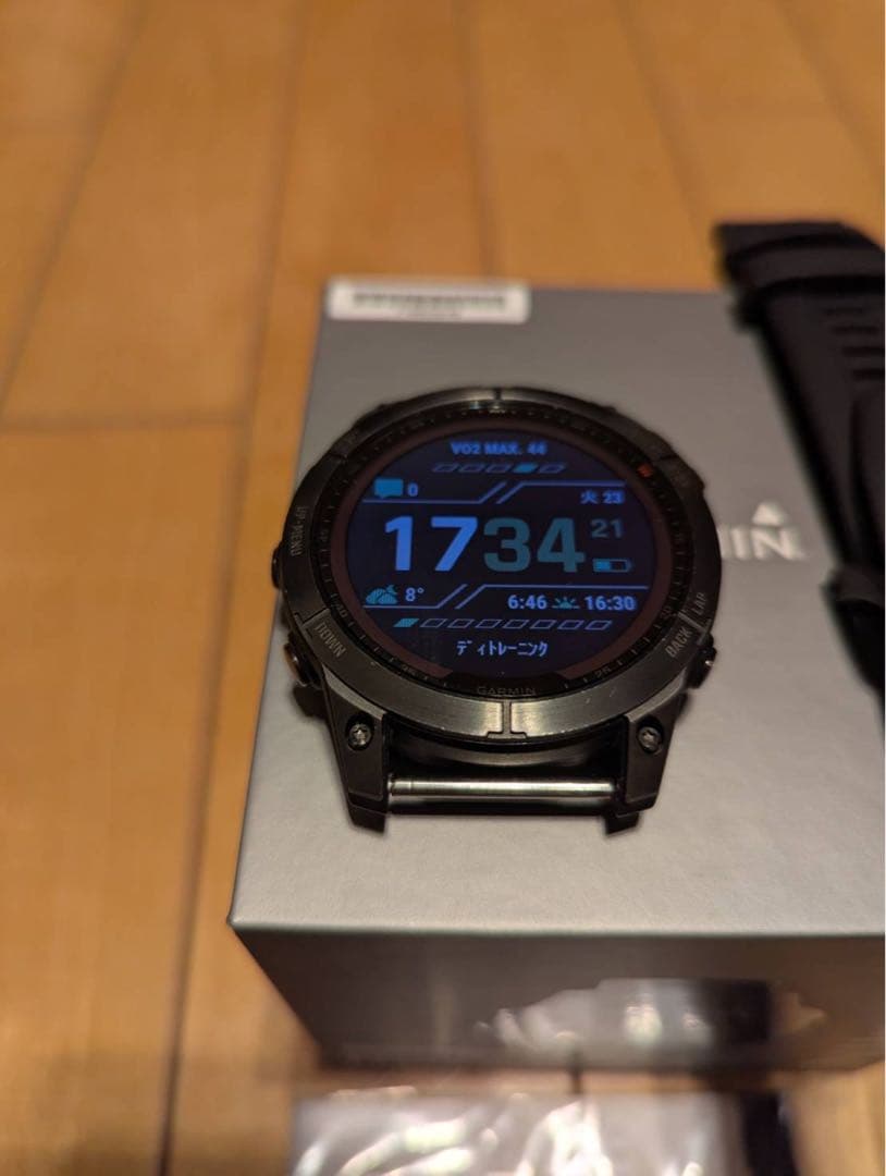 ガーミン fēnix 7 Sapphire Dual Power コーティング済