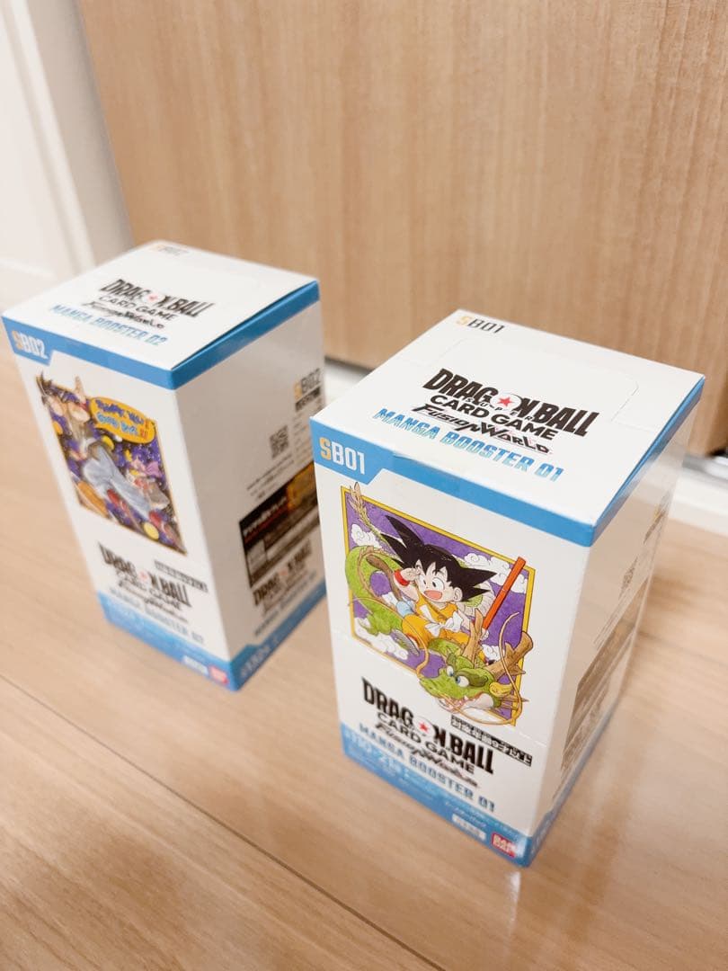 ドラゴンボールフュージョンワールド マンガブースター01・02 セット新品未開封