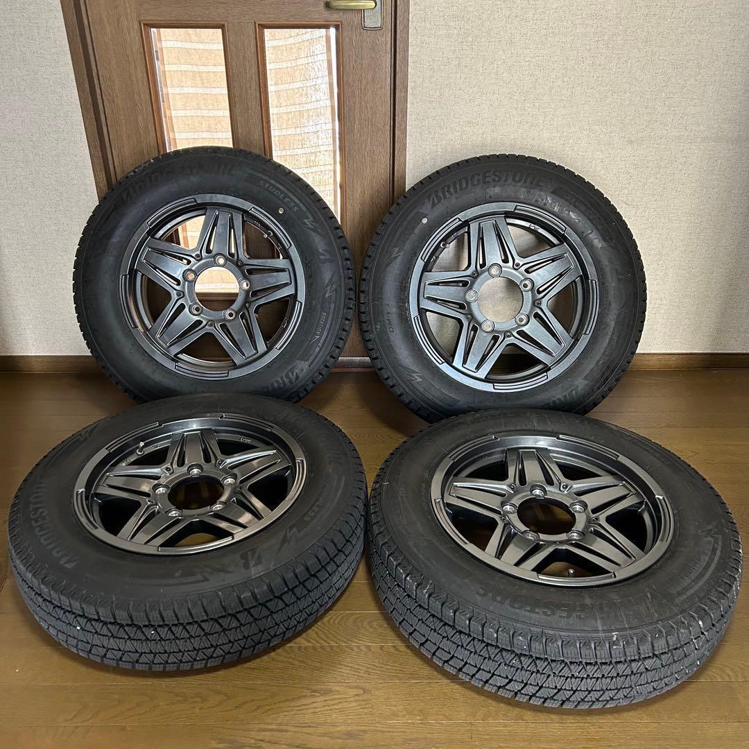ブリザック 175/80R16 DM-V3 ジムニー 実走3000km 美品