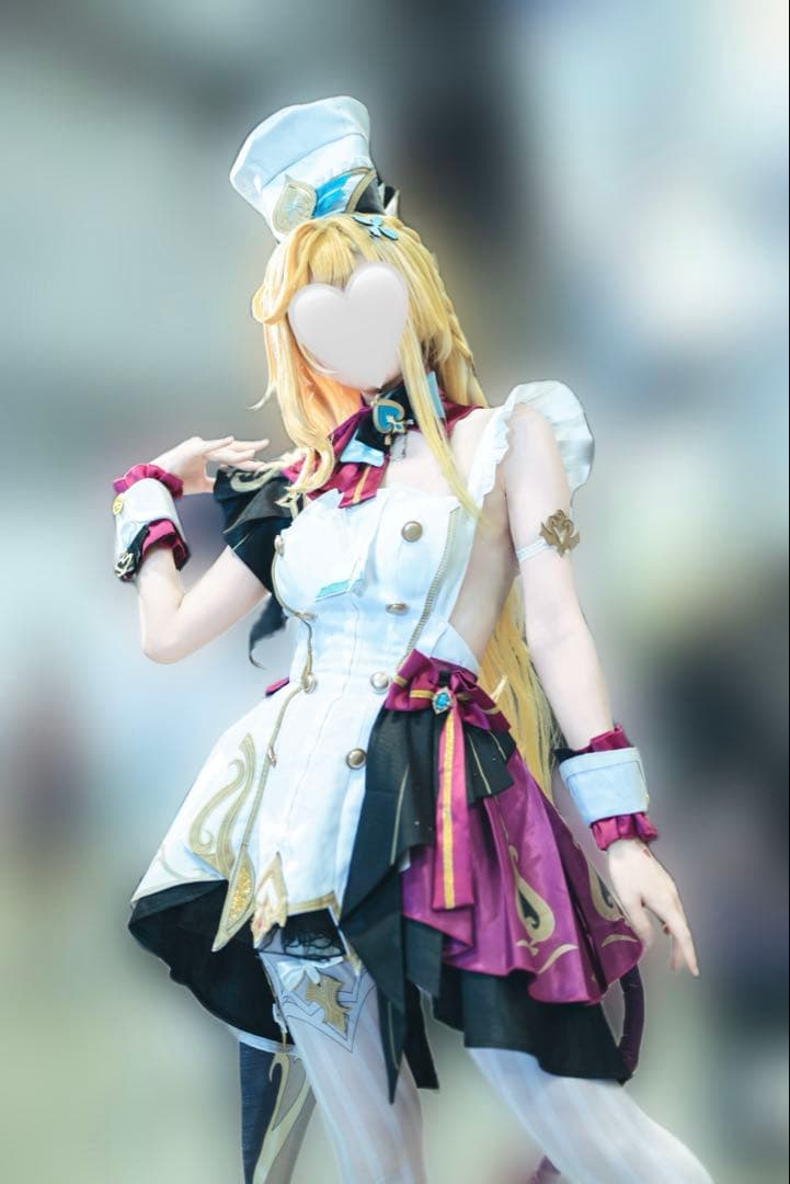 原神 エスコフィエ コスプレ Sサイズ 靴 ウィッグ フルセット 即納可 高品質