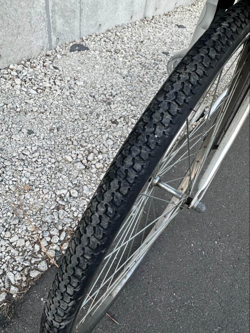 R58 愛知 ブリヂストン B2A E60U1 エブリッジ 26インチ シルバー