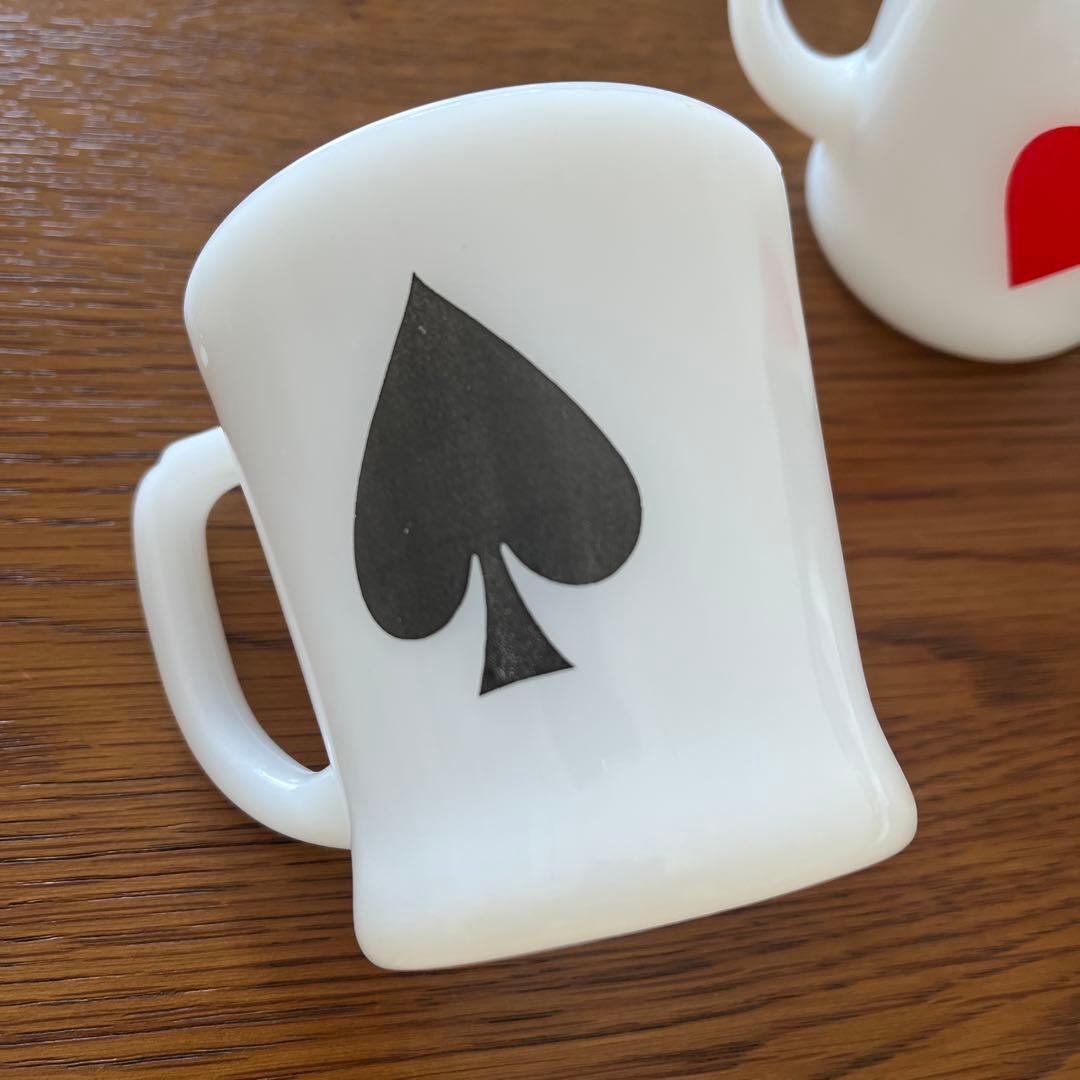 ファイヤーキング　ハートとスペードのマグカップ2個セット