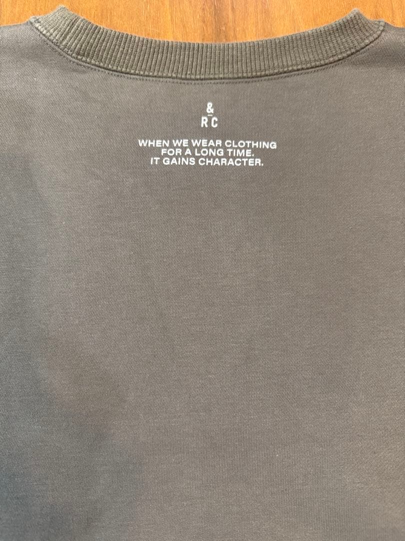 Curensology＆RC フレンチテリービッグトレーナー♢カーキ