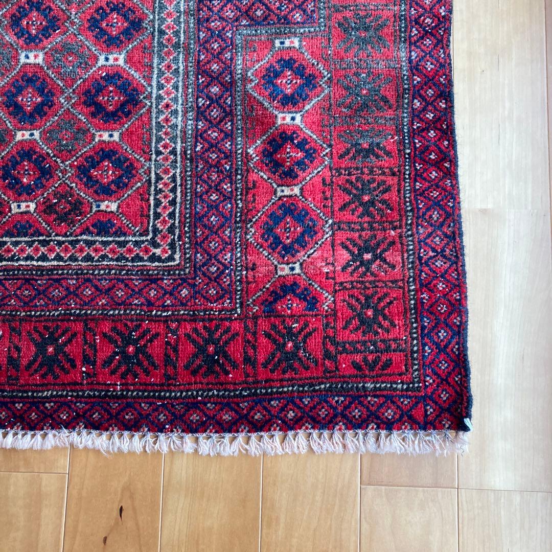 ヴィンテージラグ　トライバルラグ　プレイヤーラグ