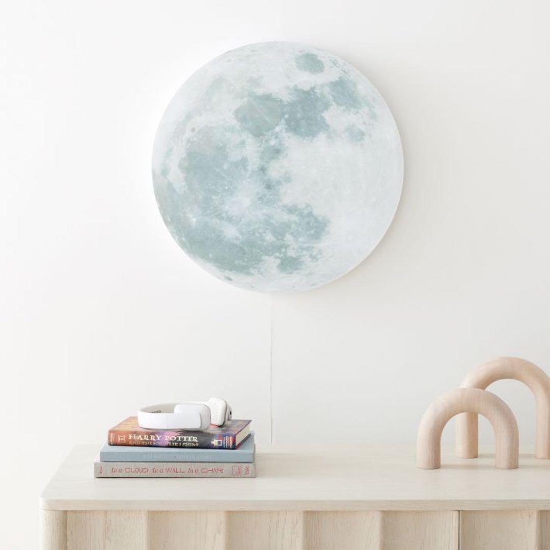【ジャンク品】West Elm 月形照明 ムーンライト
