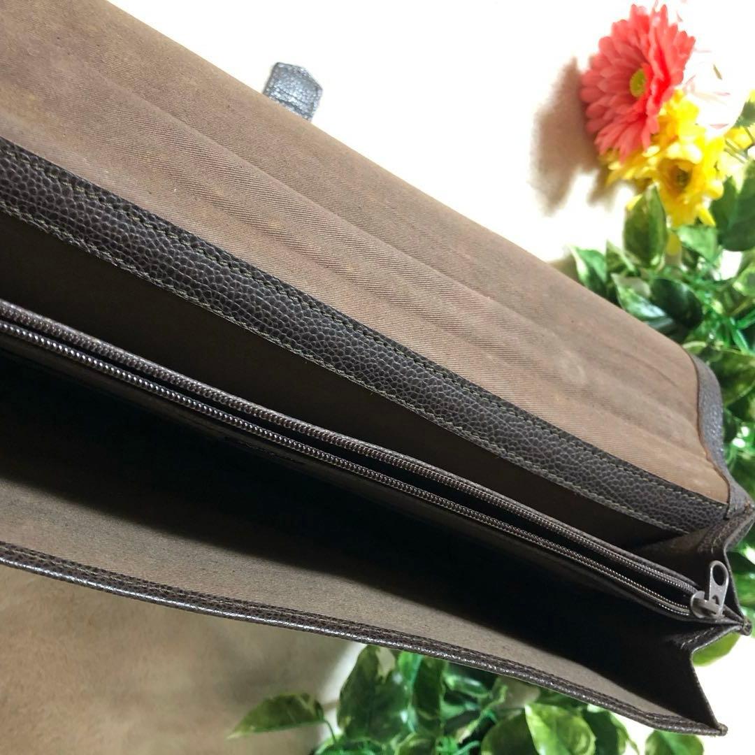 レア✨ポーター　吉田カバン　ブリーフケース ダレスバッグ　レザー　ダークブラウン