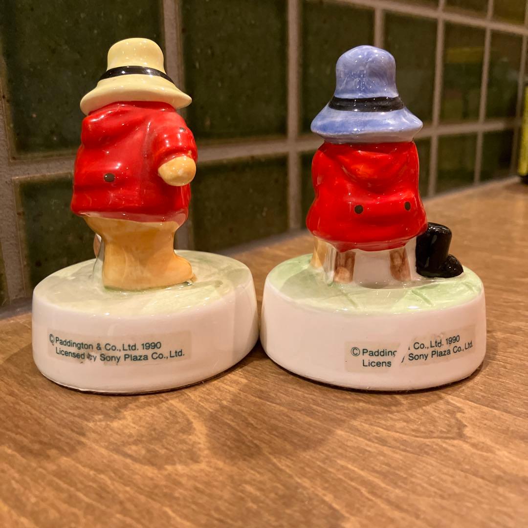 パディントン　陶器置物　2種類