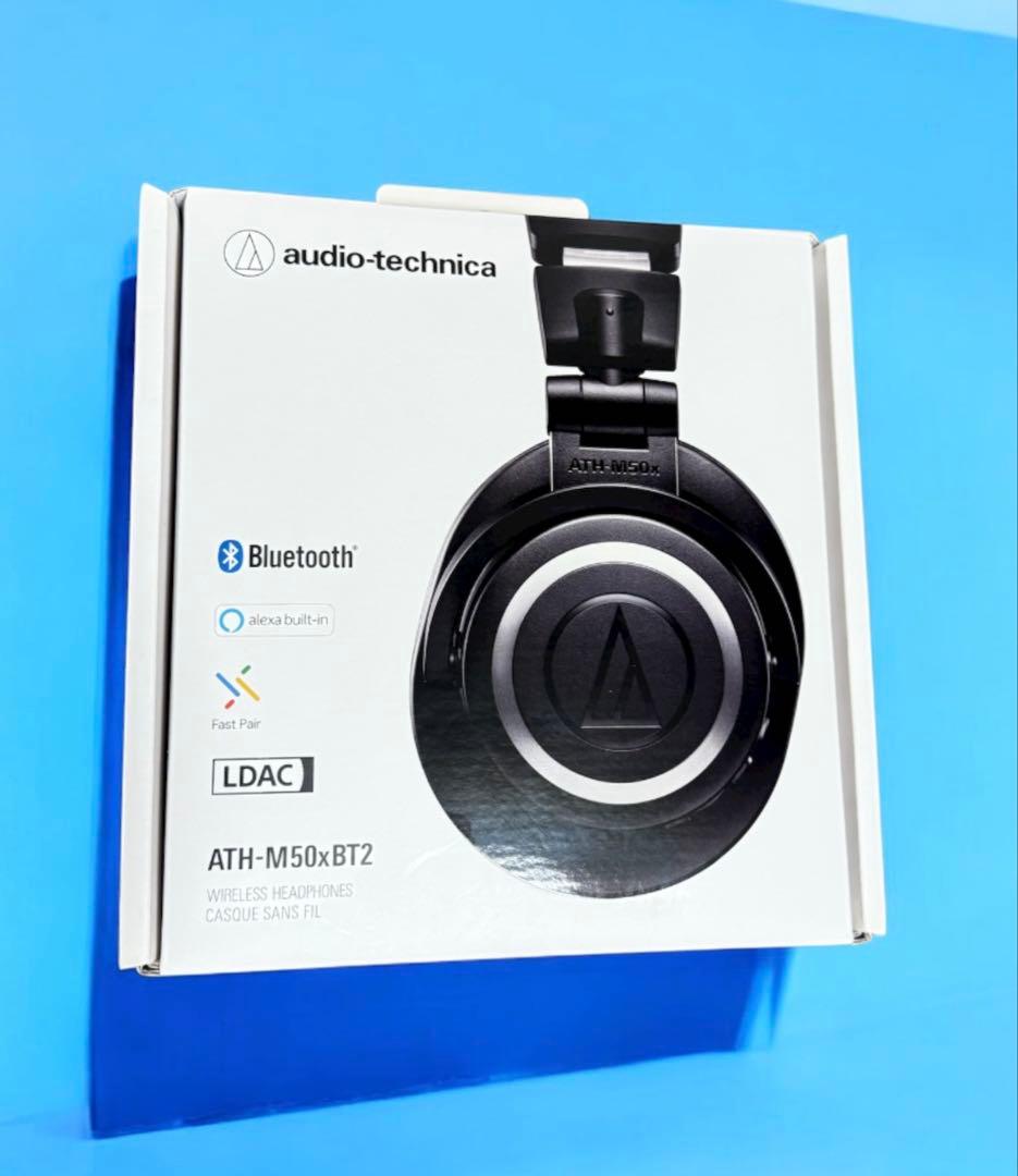Audio-Technica ATH-M50xBT2 ワイヤレスヘッドホン 黒