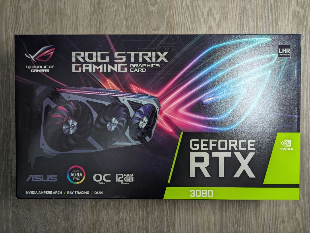 ASUS ROG Strix RTX 3080 12GB LHR版