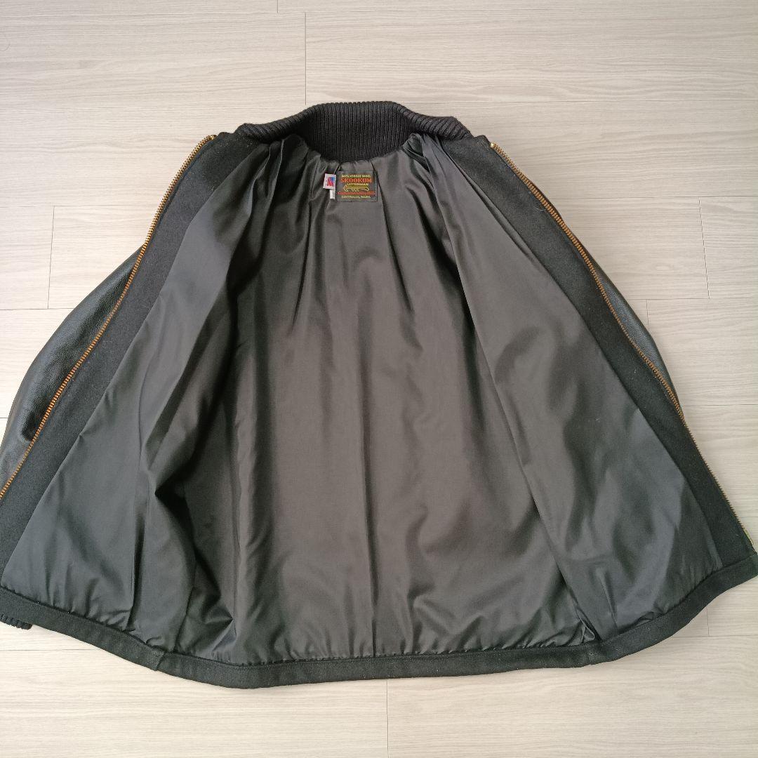 美品 SKOOKUM スタジャン ブラック MADE IN USA 38