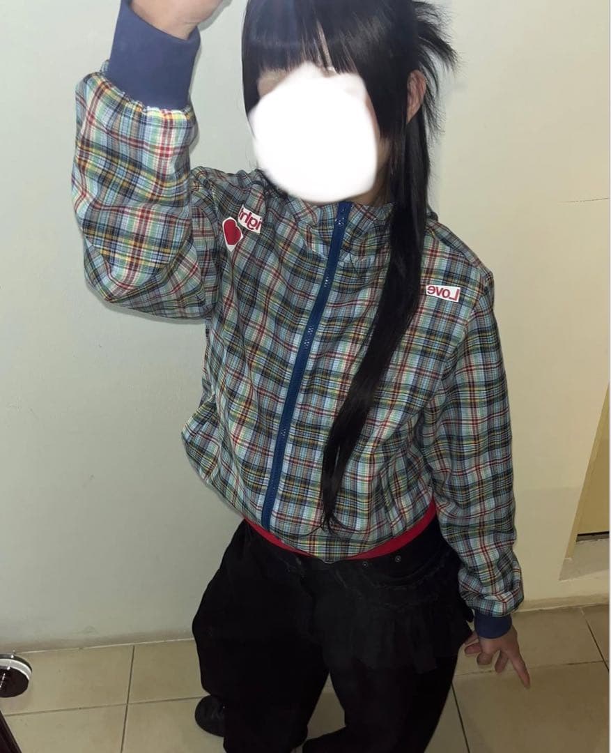 themuseumvisitor LOVE CHECK JACKET チェック